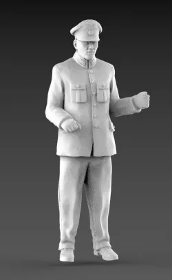 man controller conductor  3d model 3D print model
