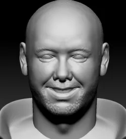 Man in a shirt 3D print model