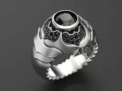 Men Scale Ring 3D print model
