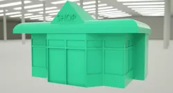 Mini Shop for 3D Print 3D print model