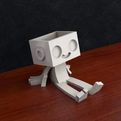 Mobile phone Stand chel 3D print model 3D print model