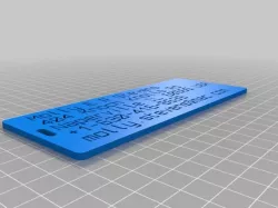 Molly Luggage tag