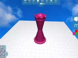 Morphi queen chess piece