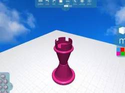 Morphi rook chess piece