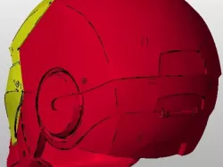 Motorised Iron man Helmet #CostumeChallenge