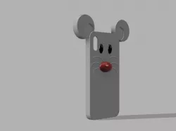 Mouse Cover for IphoneX 3D print model