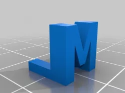 My Customized Two Letter Sculpture