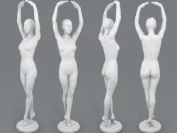 Nova - Ballet pose 3D print model