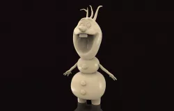 Olaf Toy 3D print model