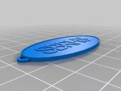 Oval Keychain2