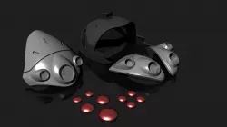 Overwach WIdowmaker 3D printed Helmet classic 3D print model