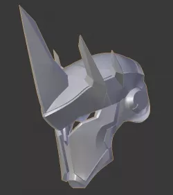 Overwatch Reinhardt Helmet 3D print model