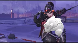 Overwatch Widowmaker Cosplay - Huntress Helmet 3D print model