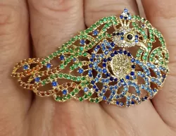 Peacock Ring 2 pieces Chank and Body 3D print model