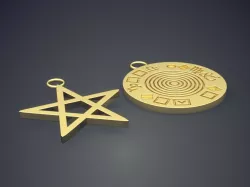 Pendants CAD-505 3D print model
