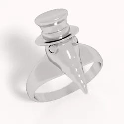 plague doctor ring 3D print model