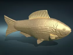 Printable Fish 3D print model
