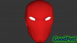 Red Hood Helmet 3D print model