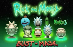 Rick and Morty 3D print model