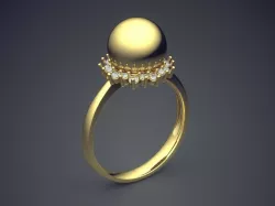 Ring CAD-492 3D print model