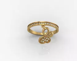 Ring Fly 3D print model
