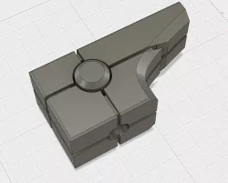 Ronan Hammer 3D model  Guardians of the Galaxy STL 3D print model