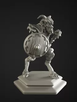 satyr soldier 2 3D print model