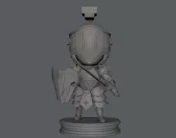 SD Armor Character 3D print model