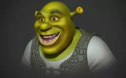 Shrek 3D print model