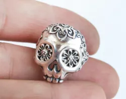Skull ring printable jewelry model 3D print model
