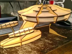 Space ship 'ENTERPRISE'