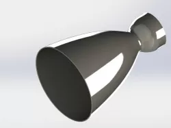 SpaceX Merlin 1D Engine Bell