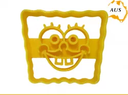 Sponge Bob Square Pants Cookie Cutter Fruit Cake Biscuit Decor 3D print model