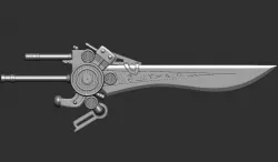 Sword Noctis 3D print model
