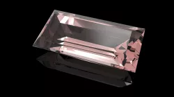 Tappered Baguette Shape Gem 3D print model