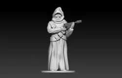 The Jawa figure 3D print model