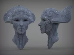 The Queen 3D print model