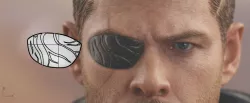 Thor eyepatch from Thor Ragnarok and Infinity War 3D print model