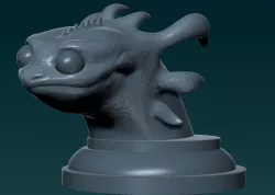 Toothless 3D print model