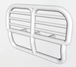 Trucky the truck Bumper 2 3D print model