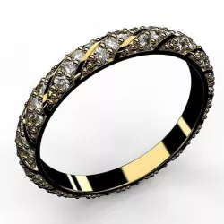 Twist Pave Band 3D print model