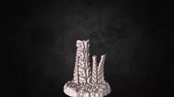 Tyranid Biomass Spinal Spire - Small 3D print model