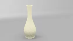 Vase with Voronoi bump pattern 3D print model