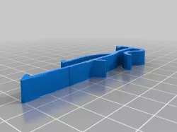 Venetian blind clip