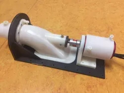 Waterjet propulsion unit 3D print model