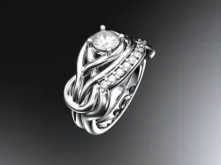 Wedding set 3D print model