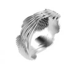 Wing Design Ring  3D print model