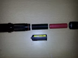 18650 Flashlight Adapter