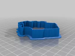 AIK Shield Cookie Cutter