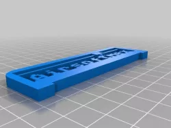 AirsoftMex Text Plate 1